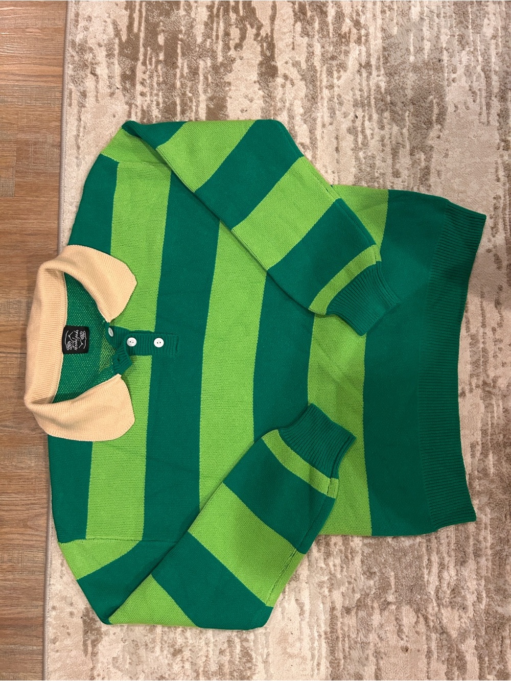 Rare Steady Hands Steve Rugby Cardigan